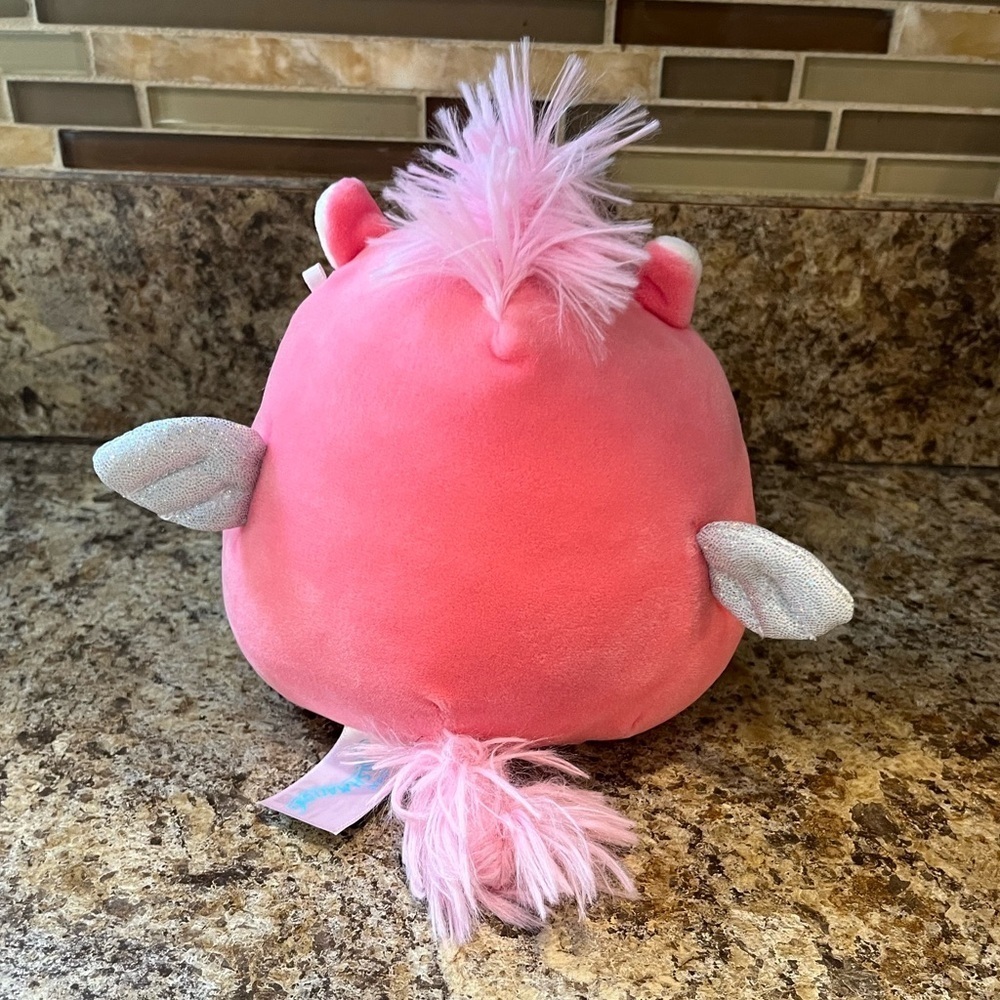 Squishmallow Paloma the Pink Pegasus Plush Toy with Wings 6” - Picture 9 of 11